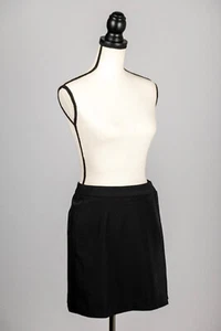 HOLT RENFREW Studio Vintage schwarzer Minirock Größe 6 Polyamid/Lycra - Bild 1 von 4