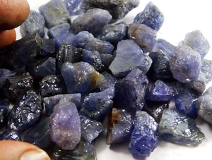 2 Stück natürliche Tanzanite Rohsteine ca. 25 bis 30 Carat - Bild 1 von 5