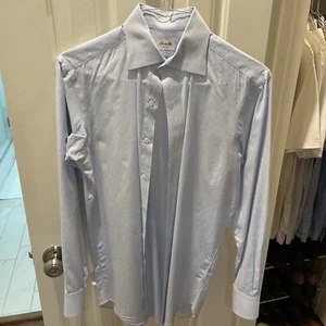 Hamilton Dress Shirt 15 Blue White - Picture 1 of 5
