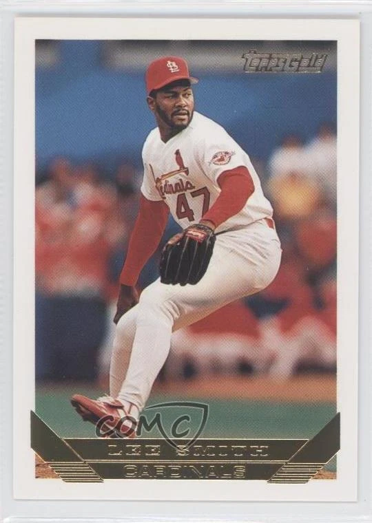 1993 Topps Gold Lee Smith #12 HOF