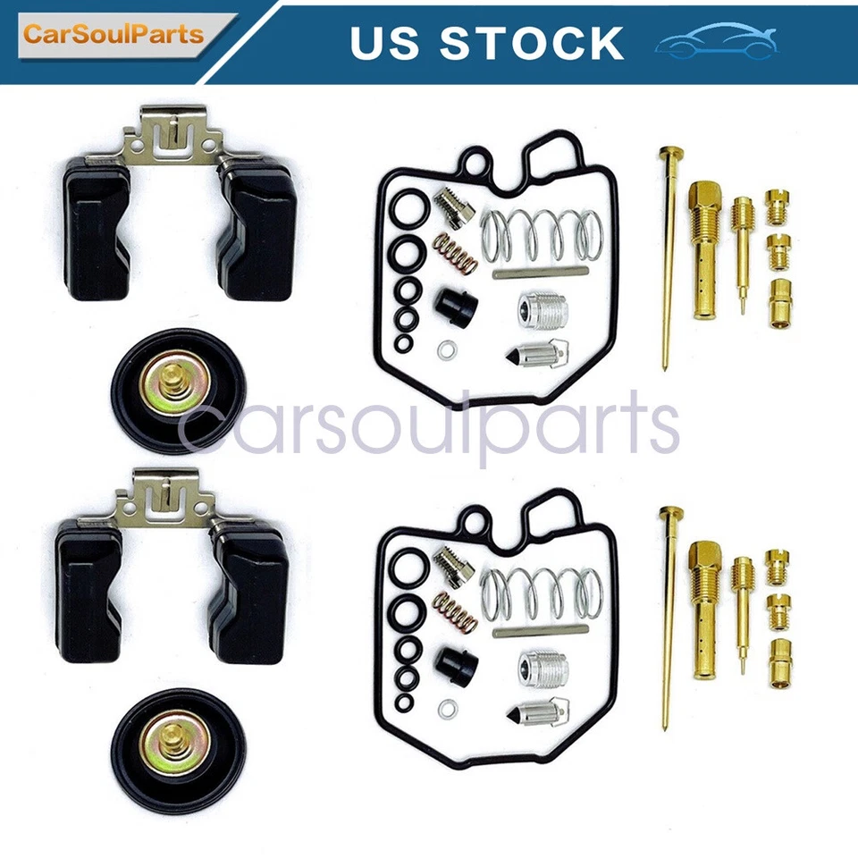 KIT DE RECONSTRUCCIÓN Y FLOTADOR 2X REPARACIÓN CARBURADOR HONDA CM400A CM400T Stock 1979-1981 Foto 1 de 4