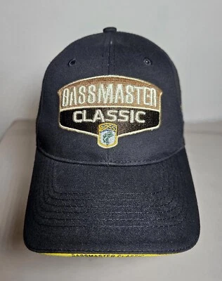Sombrero de pesca Bassmaster Classic Hard Rock Tulsa Oklahoma con tirantes negro para hombre Foto 1 de 4