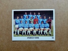 The SUN Football Swap Cards 1970 - IPSWICH TOWN - Team Photo - No 10