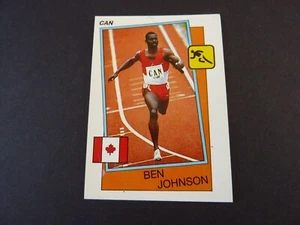 Pegatina de novato Panini Supersport - Ben Johnson de 1987 - ¡En muy buena condición! - Número 11 - Imagen 1 de 14