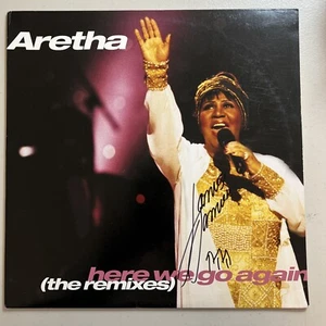 Aretha Franklin Here We Go Again The Remixes Vinyl Single 12" EX/VG - Picture 1 of 5