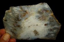 Cemitério Plume Agate fedem água Laje Oregon 138 Gramas