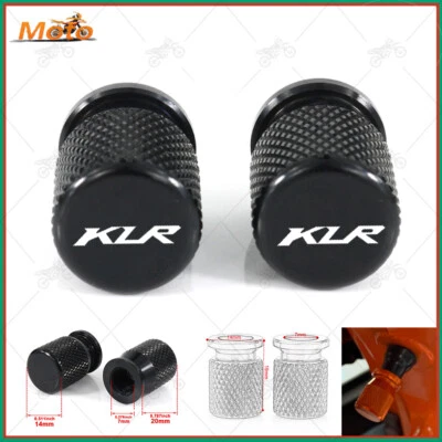 Accessories motorcycle Wheel Tire Valv cap Cover For KAWASAKI KLR 650 Universal - Image 1 of 2