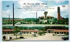Birmingham, Al Alabama ~ Roadside St. Francis Hotel Courts C1950s Cars Postcard
