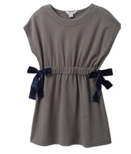 Habitual Kids Violet Elastic Waist Gray Color Dress Size 6X EUC - Picture 1 of 5