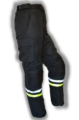 PANTALON MOTO TEXTILE TOUTES SAISONS haute visibilité ttes tailles ApollonCuirs - Photo 1/4