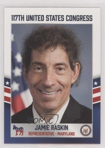 2021 Fascinating Cards US Congress Jamie Raskin #289 2f4