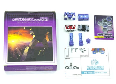 MS-toys MS-B28A Tapes Team Mini-Cassette Rumble Laserbeak Ravage Figure in stock - Image 1 of 4