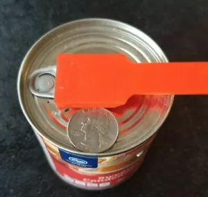 Soda Can Tab Opener Set of (2) Open Beer, Soup Cans, most anything with pull tab - Picture 1 of 7