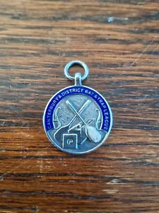 Canterbury & District Bat & Trap League silver medal.Div.1 1931. - Picture 1 of 5