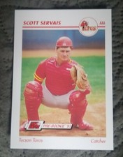 1991 Line Drive AAA #618 Scott Servais - Tucson Toros 