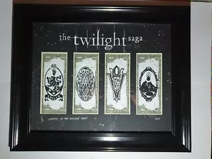 La saga Crepúsculo, arte del dólar, arte del dinero, moneda real, firmado - Imagen 1 de 4