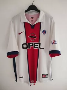 PSG 1998-1999 away Opel Paris t-shirt jersey jersey jersey XL - Picture 1 of 7