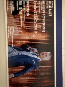 1 Ticket FOS Roland Kaiser am Sa. 02.08.2025 in Schwarzenberg Waldbühne - Bild 1 von 1