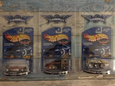 LOT(3)🔥Hot Wheels Final Run's~ Ramp Truck + Radar Ranger + Indy 500 💥 - Image 1 of 4