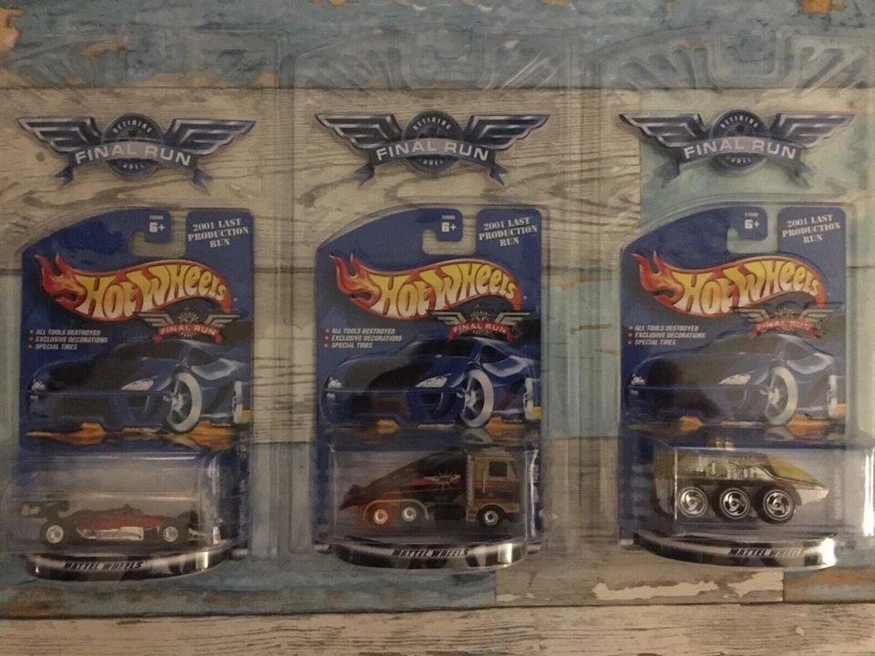LOT(3)🔥Hot Wheels Final Run's~ Ramp Truck + Radar Ranger + Indy 500 💥 - Image 1 of 4