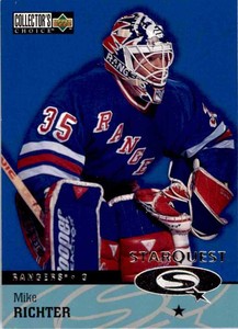 1997-98 Upper Deck Collector's Choice Starquest Mike Richter #SQ30