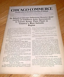 Sep 15 1916 CHICAGO ASSOCIATION OF COMMERCE / COC - War of the 14 Nations  - Picture 1 of 12