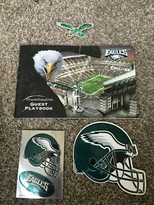 Lote, pegatinas de parche y libro de jugadas para invitados de los Philadelphia Eagles - Imagen 1 de 1