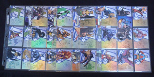 2007 DC Legacy (Rittenhouse) GOLD PARALLEL "Complete" Set of 50 Cards (1-50) HTF