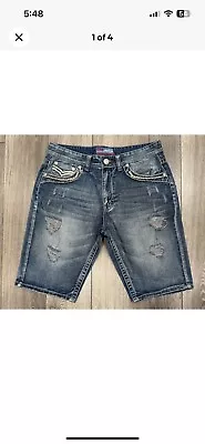 Men's 1738 Dynasty Jean Shorts size 34 - Image 1 of 4