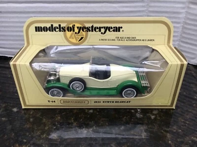 VINTAGE MATCHBOX MODELS OF YESTERYEAR Y-14  1931 STUTZ  In Original Box - Image 1 of 4