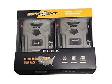 New/Sealed  Spypoint Flex 33MP Twin Pack Cellular Trail Cameras 1080P Video Hunt