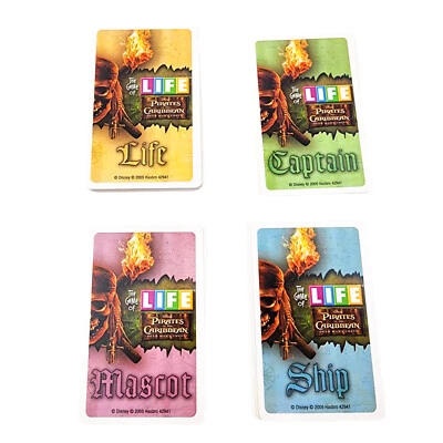 Game of Life Pirates of the Caribbean Dead Mans Chest Card Deck Replacement - Image 1 of 4