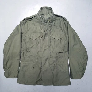 Chaqueta Abrigo de Campo De Colección Años 60 Ejército de los Estados Unidos M-65 Vietnam Parka Militar Talla Pequeña Reg - Imagen 1 de 10