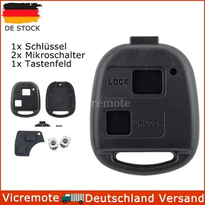 Funk Schlüssel Ersatz Gehäuse Für Toyota Corolla E12 Yaris RAV4 Celica 2 Tasten - Bild 1 von 10