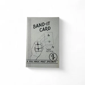 BAND-IT CARD BY HEN FETSCH / Vintage Card Magic Book - Picture 1 of 2