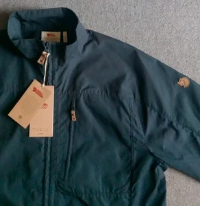 Fjallraven Ovik Stencollar Jacket Men's XL Dark Navy Blue Full Zip 86788 - Picture 1 of 16