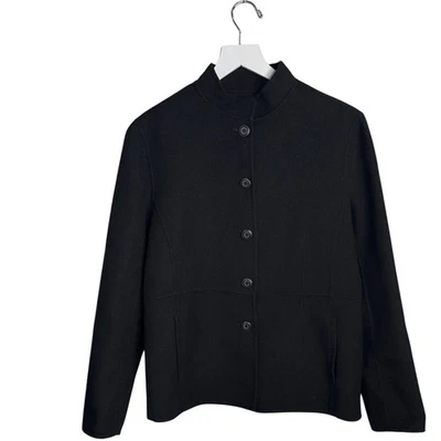 Blazer Alexandra Bartlett 100% Lana Chaqueta Bolsillo Talla M Foto 1 de 4