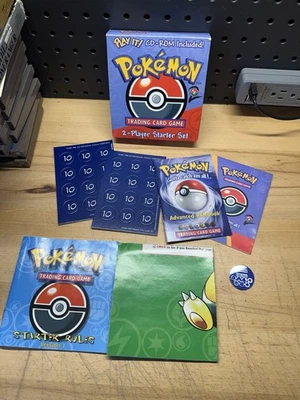 Pokemon Juego de inicio para 2 jugadores de Wizards of the Coast SIN CD-ROM NI TARJETA Foto 1 de 4