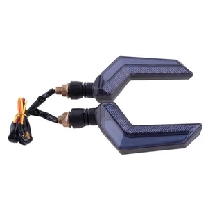 Mini lámpara indicadora de señal de giro LED para motocicleta apta para Honda Yamaha Ducati - Imagen 1 de 8