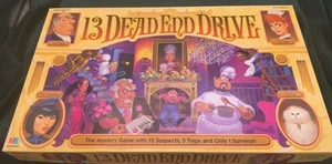 Vintage 1993 13 Dead End Drive Board Game By Milton Bradley 100% Complete - Picture 1 of 8