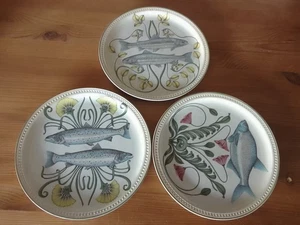 Villeroy und Boch Teller mit Fischmotiven, 6 Stück - Bild 1 von 11