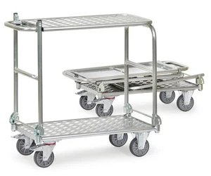 Fetra Klappwagen Aluplattform klappbar KW5 KW15 Klappwagen Tischwagen - Bild 1 von 1