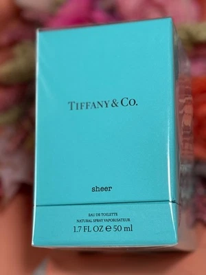 Tiffany & Co Sheer Eau de Toilette 1.7oz 50ml Women’s Perfume Brand New Sealed - Image 1 of 2