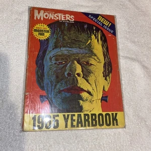 FAMOUS MONSTERS OF FILMLAND 1965 ANNUARIO FRANKENSTEIN FUMETTI RIVISTA - Foto 1 di 8