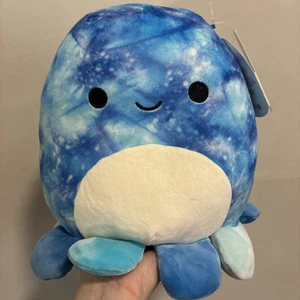 Neu mit Etikett Squishmallow 8 Zoll Mauricio Oktopus hell EXKLUSIV Batik Plüsch Box Mittagessen - Bild 1 von 3
