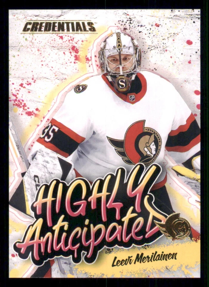 2023-24 Upper Deck Credentials Highly Anticipated #HA32 Leevi Merilainen - Image 1 of 2