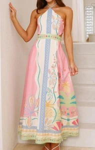 Tropisches Neckholder Kleid - Large - Bild 1 von 3