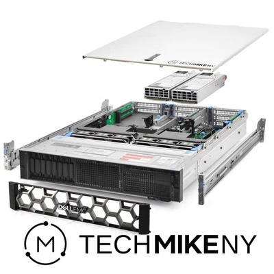 Dell PowerEdge R740 Server 2x Gold 6136 3.00Ghz 24-Core 128GB RAM 6x New 1TB - Image 1 of 4