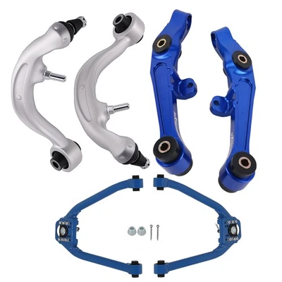 Brazos de control inferiores superiores delanteros diestro y derecho para Infiniti G35 2003-2007 Nissan 350Z 09 Foto 1 de 4