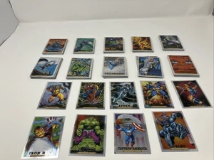 2024 Skybox Marvel Masterpieces 92' Platinum Complete Base Set 1-100 - Picture 1 of 1